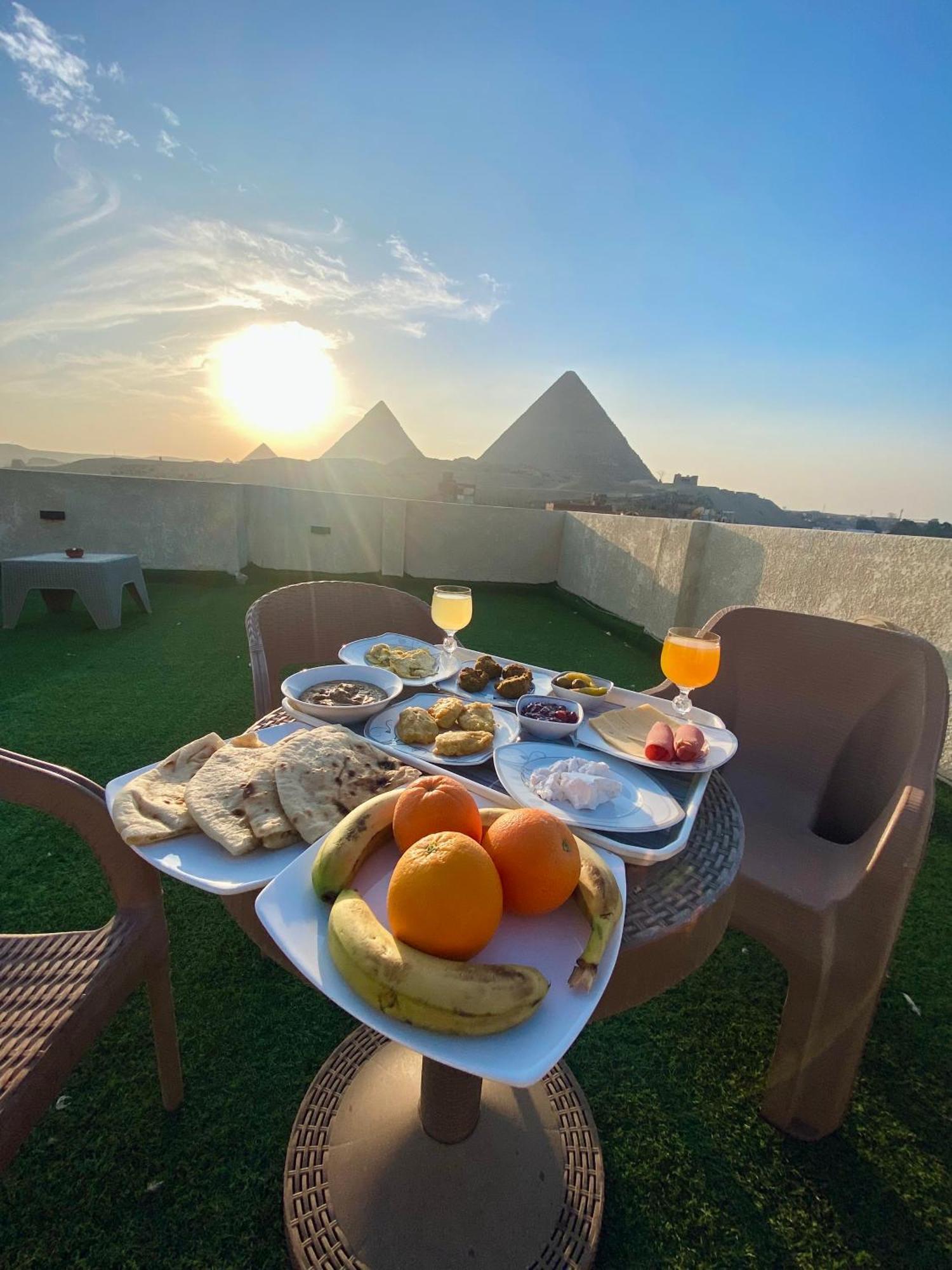 Kafret el-Gabal Isis Pyramids View Inn מראה חיצוני תמונה