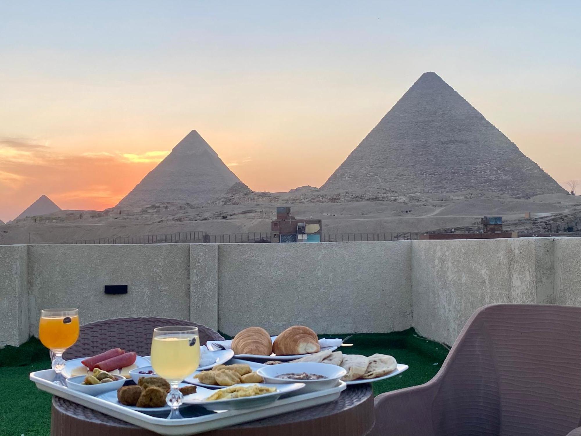 Kafret el-Gabal Isis Pyramids View Inn מראה חיצוני תמונה