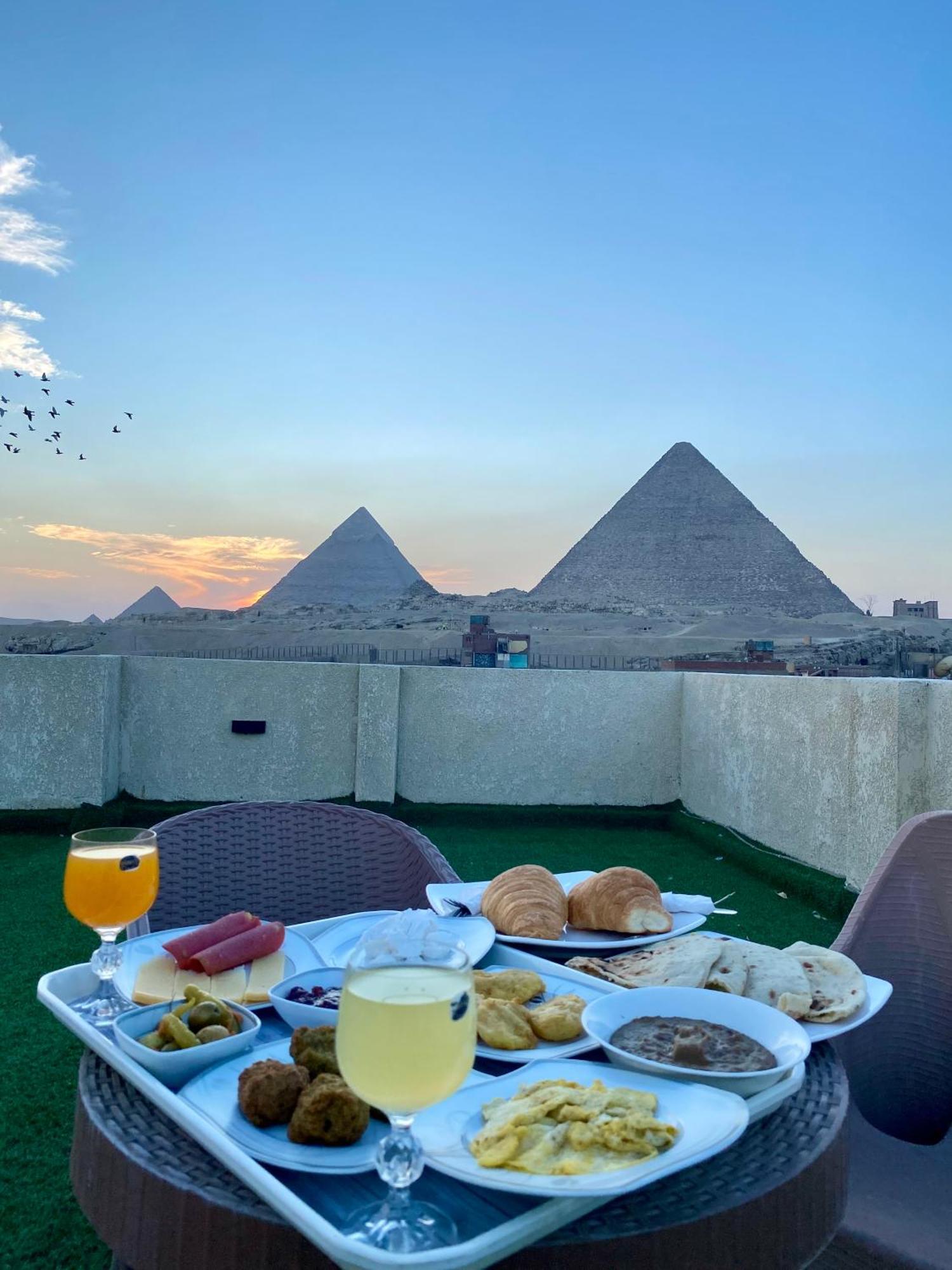 Kafret el-Gabal Isis Pyramids View Inn מראה חיצוני תמונה